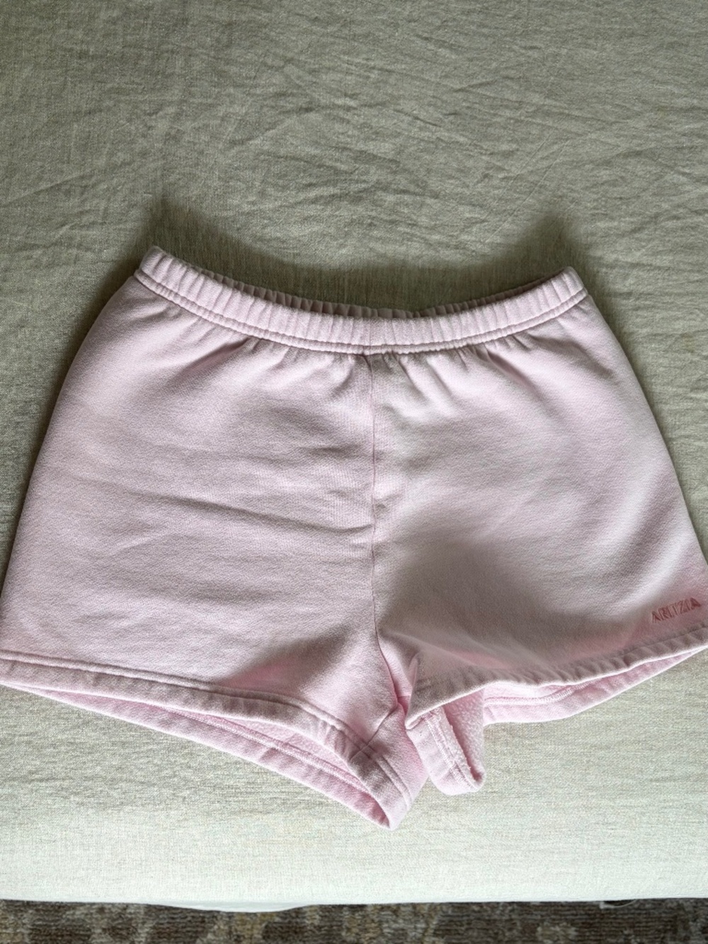 Cozy Sweatfleece Perfect Hi-Rise Mini Short - Villa Pink